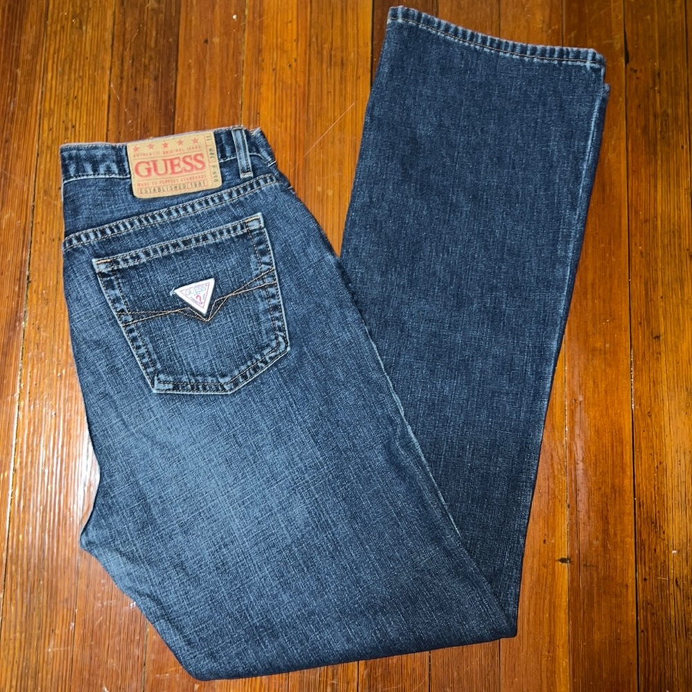 Guess Jeans Style 33046 RG, Denim Blue, Size: 32